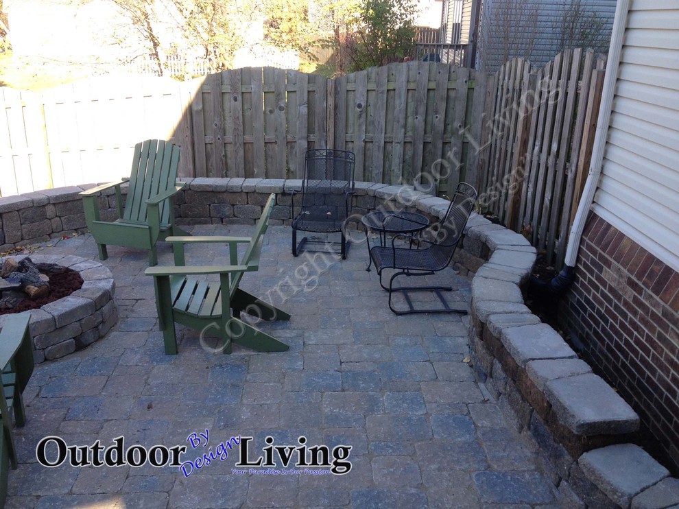 Landscape & Seat Wall Ideas for your Kentucky Landscape Eclectic