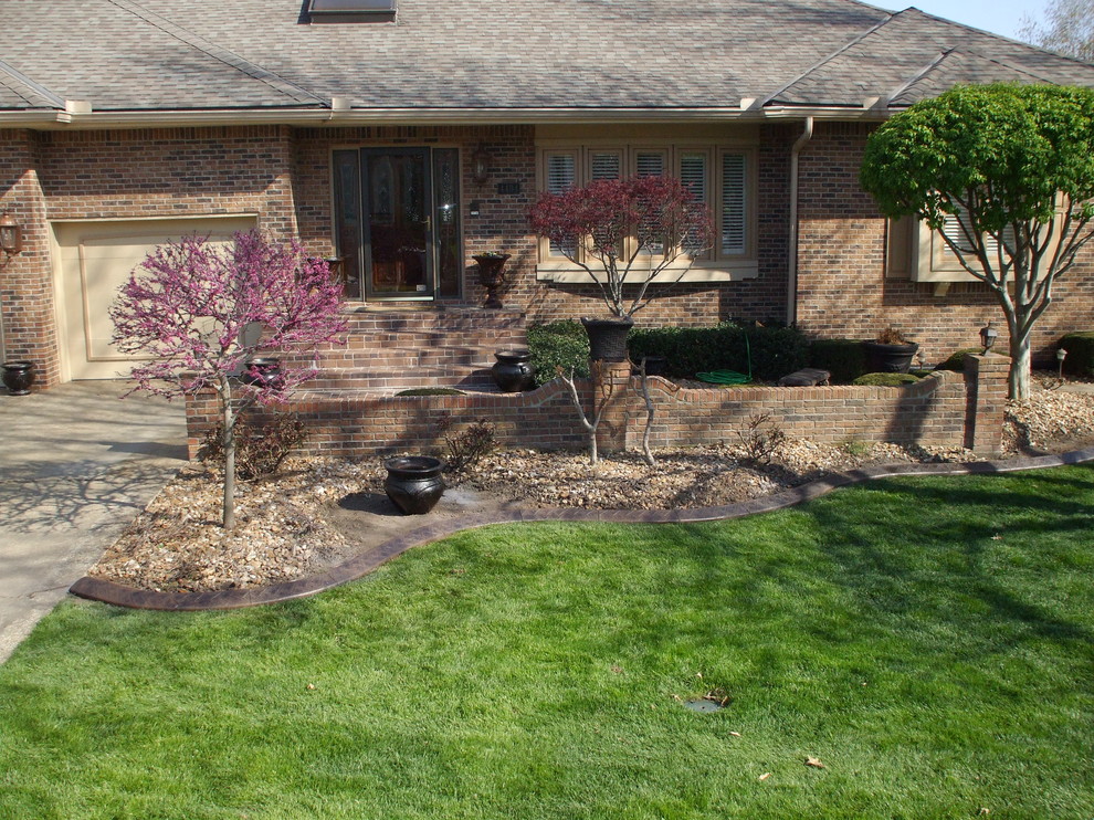Landscaping Edging Traditional Landscape Kansas City by Olympic Lawn and Landscape Inc