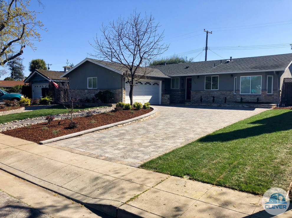 Outdoor Transformation Santa Clara Contemporary Landscape San