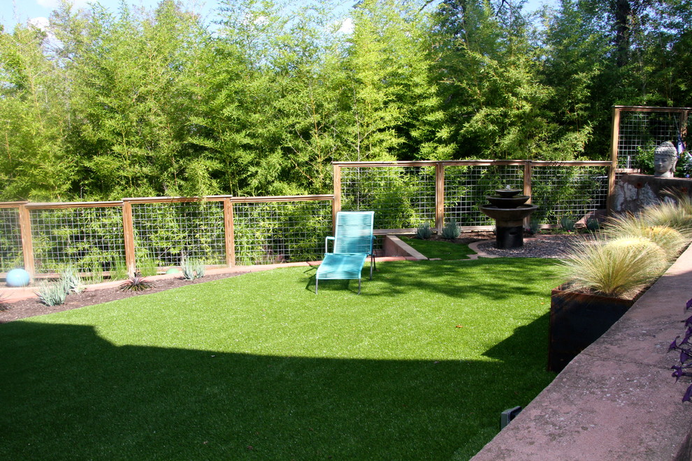 LawnPop Artificial Turf Austin Texas Home Gatewood Designs Modern