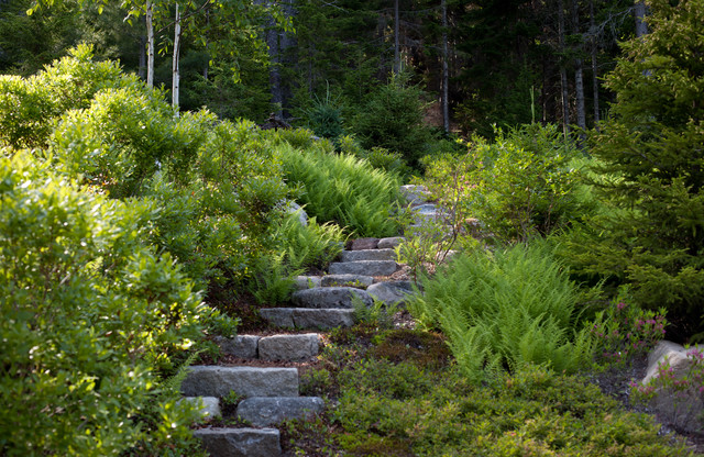Enhance Your Garden Journey With Natural Stone Steps