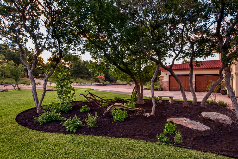 Photo of a mid-sized southwestern landscaping in Austin.