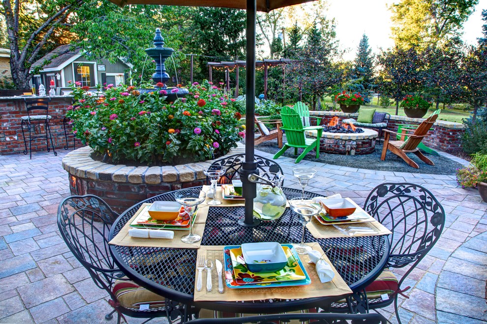 Littleton Renovation Traditional Patio Denver by Watermark Landscapes Houzz