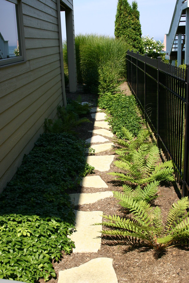 Long Beach Indiana Lakefront Home Contemporary Landscape Chicago