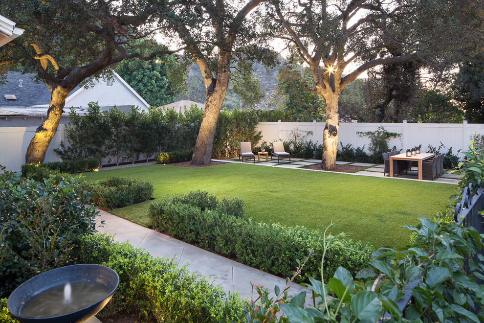 Los Angeles Front & Backyard Renovation Contemporary Landscape