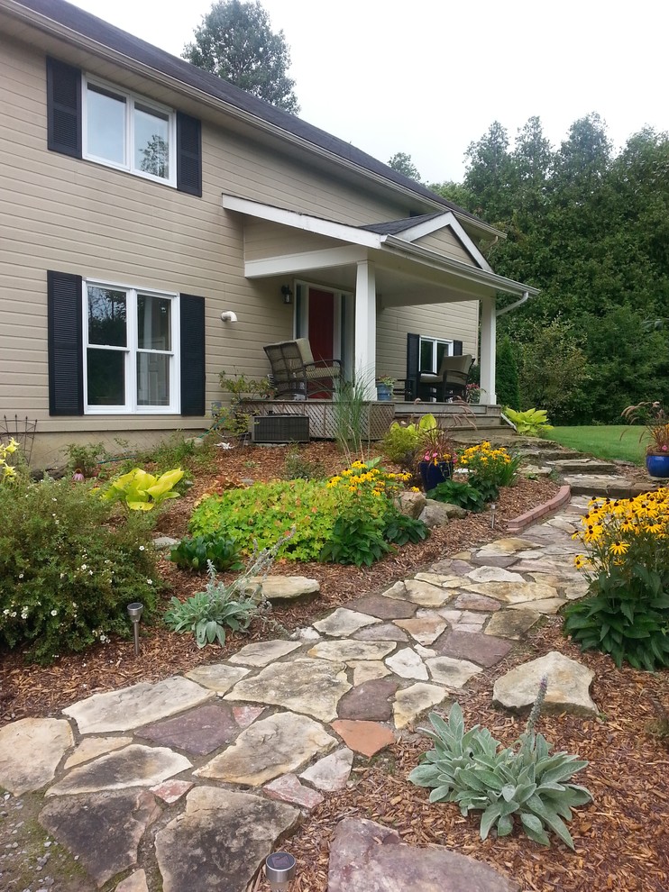 Low Maintenance Perennial Gardens Traditional Landscape Toronto
