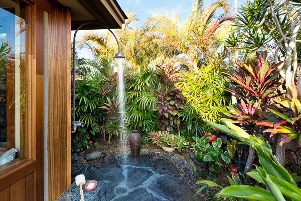 World-inspired garden in Hawaii.