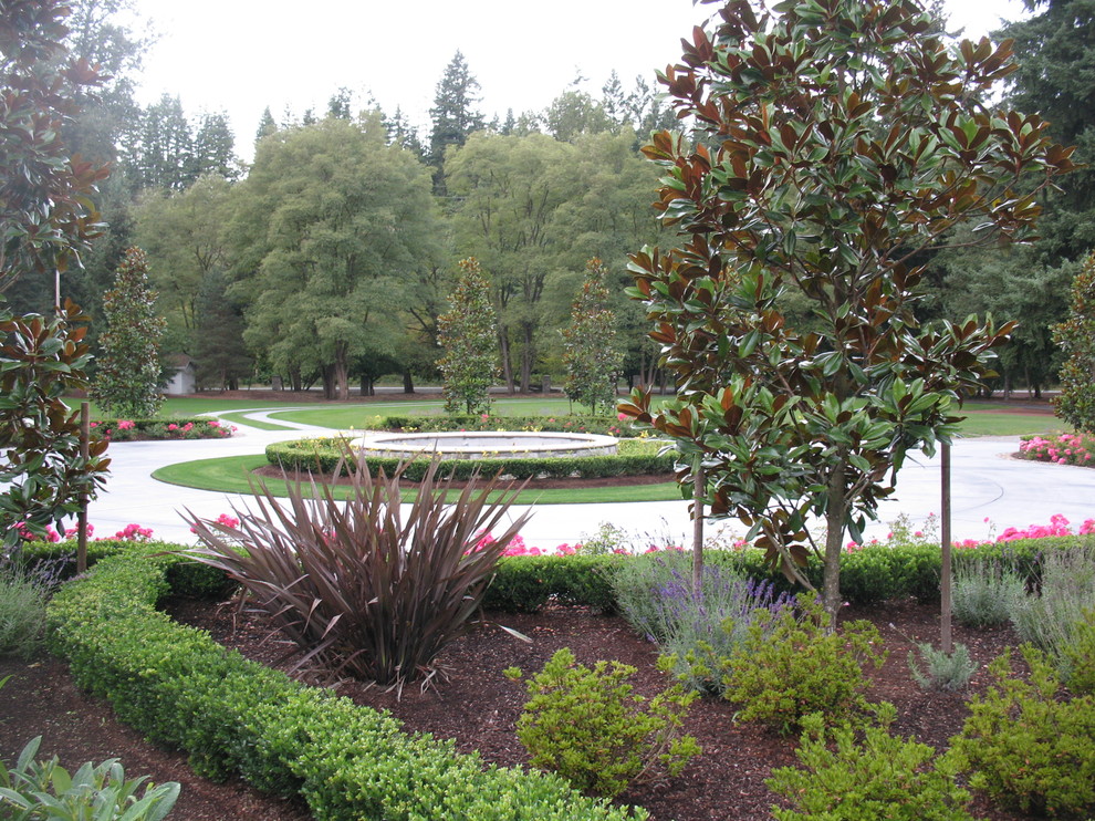 This is an example of a mediterranean garden in Seattle.