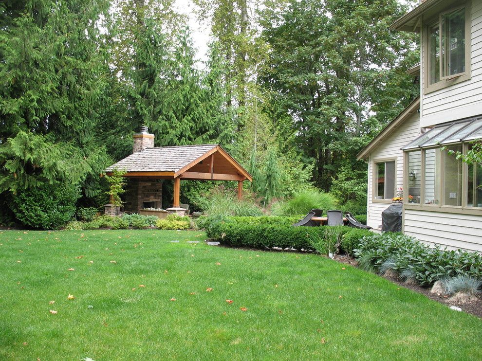 Malone's Landscape Design Build Traditional Landscape Seattle