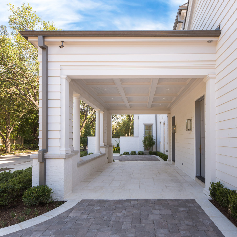 MAPLEWOOD Classique Chic Jardin Dallas par DDLA Design