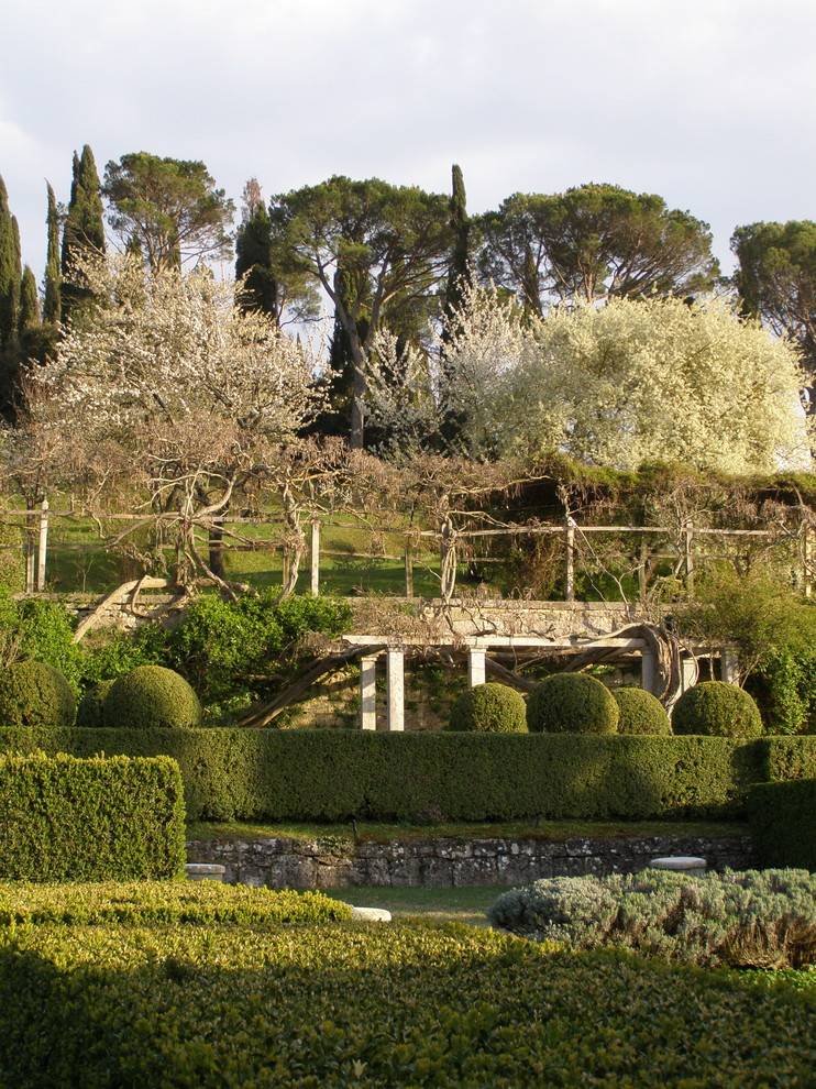 Immagine di un giardino tradizionale