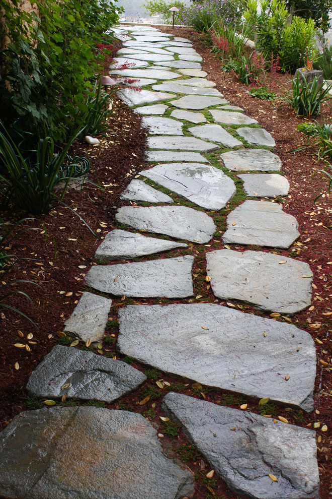 Meandering Flagstone Garden Path Contemporary Landscape San Luis Obispo By Sage Ecological Landscapes - Flagstone Garden Pathways Meandering Flagstone Garden Path Contemporary Landscape San Luis Obispo By Sage Ecological Landscapes - Flagstone Garden Pathways