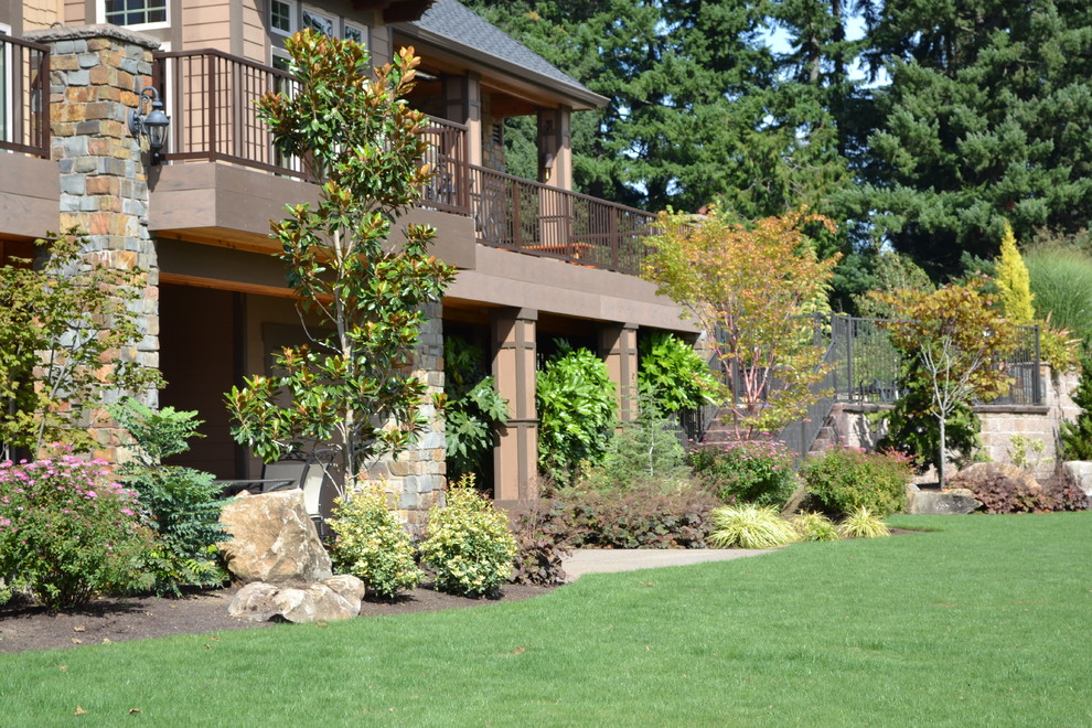 Klassischer Garten in Portland