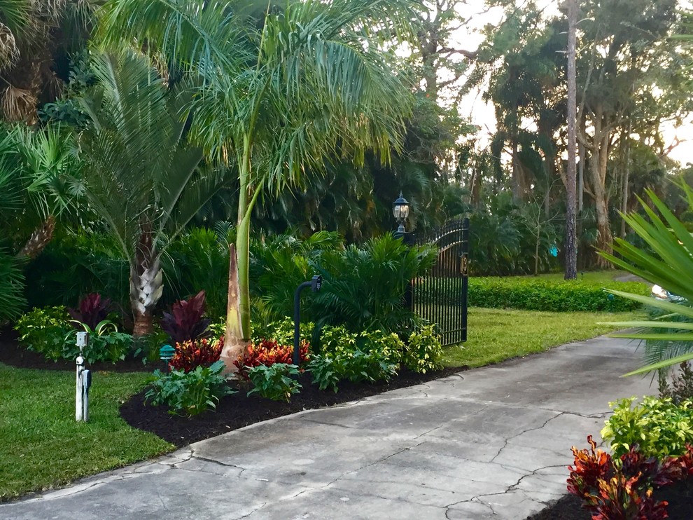 World-inspired garden in Orlando.