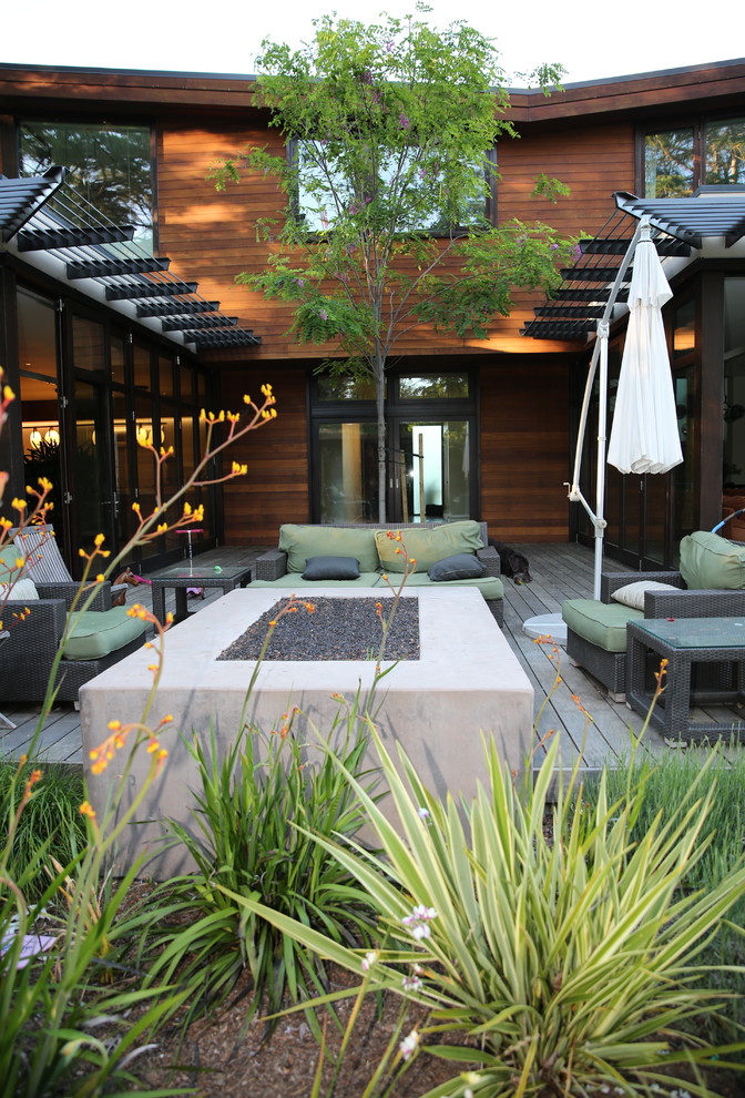 Menlo Park Garden Retreat - Contemporary - Landscape - San Francisco