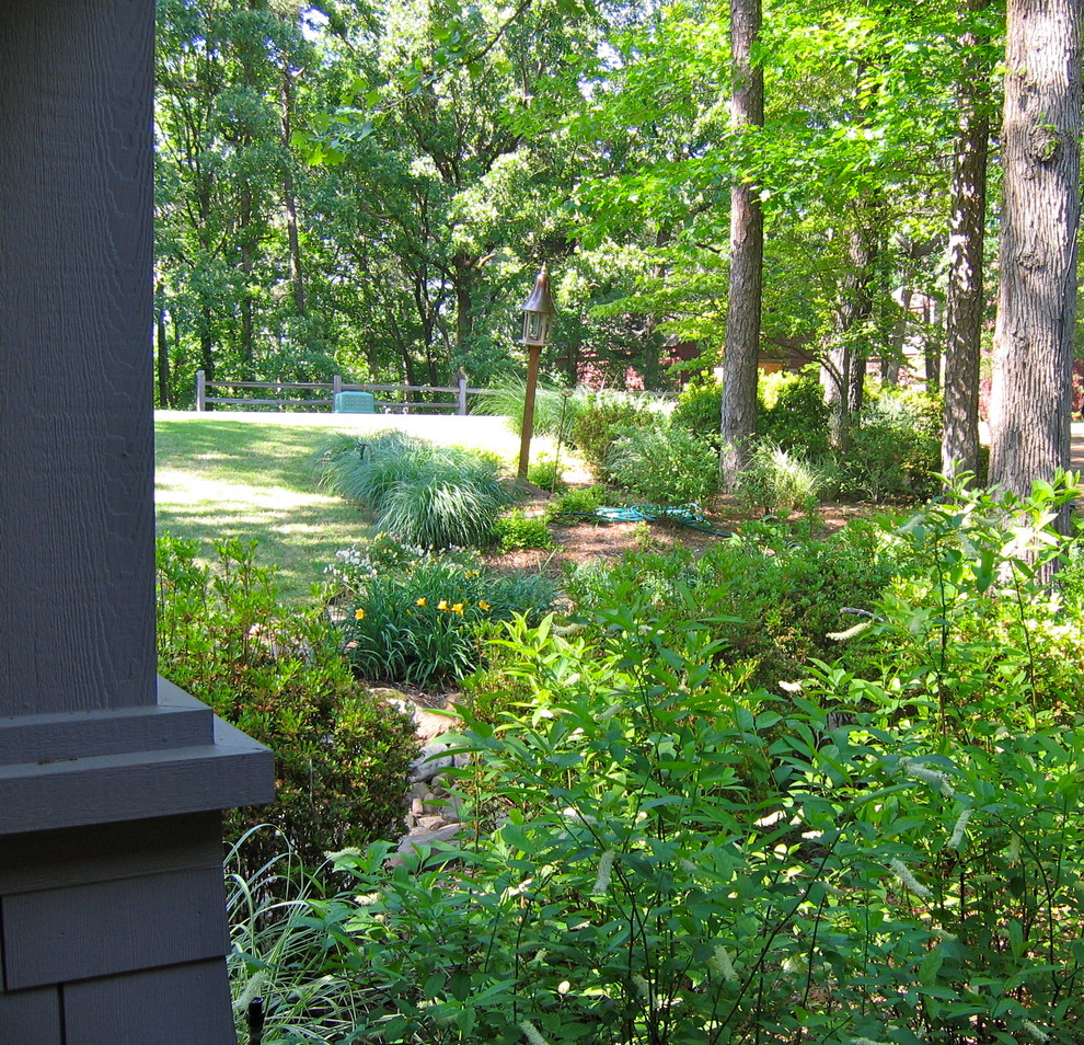 This is an example of a classic garden in Little Rock.