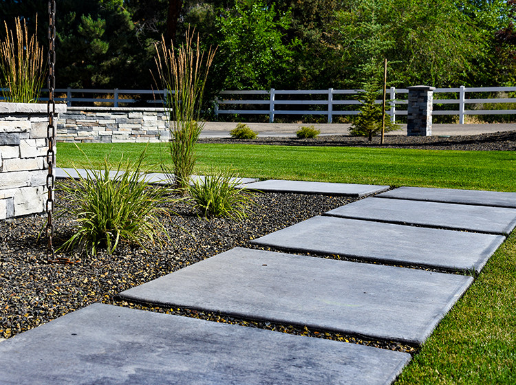 Meule Blanc Modern Landscape Boise by Stack Rock Group