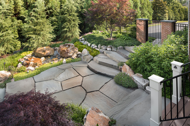 Surrounds Landscape Architecture + Construction Meyer Woods - Traditional - Garden - DC Metro - by SURROUNDS Landscape