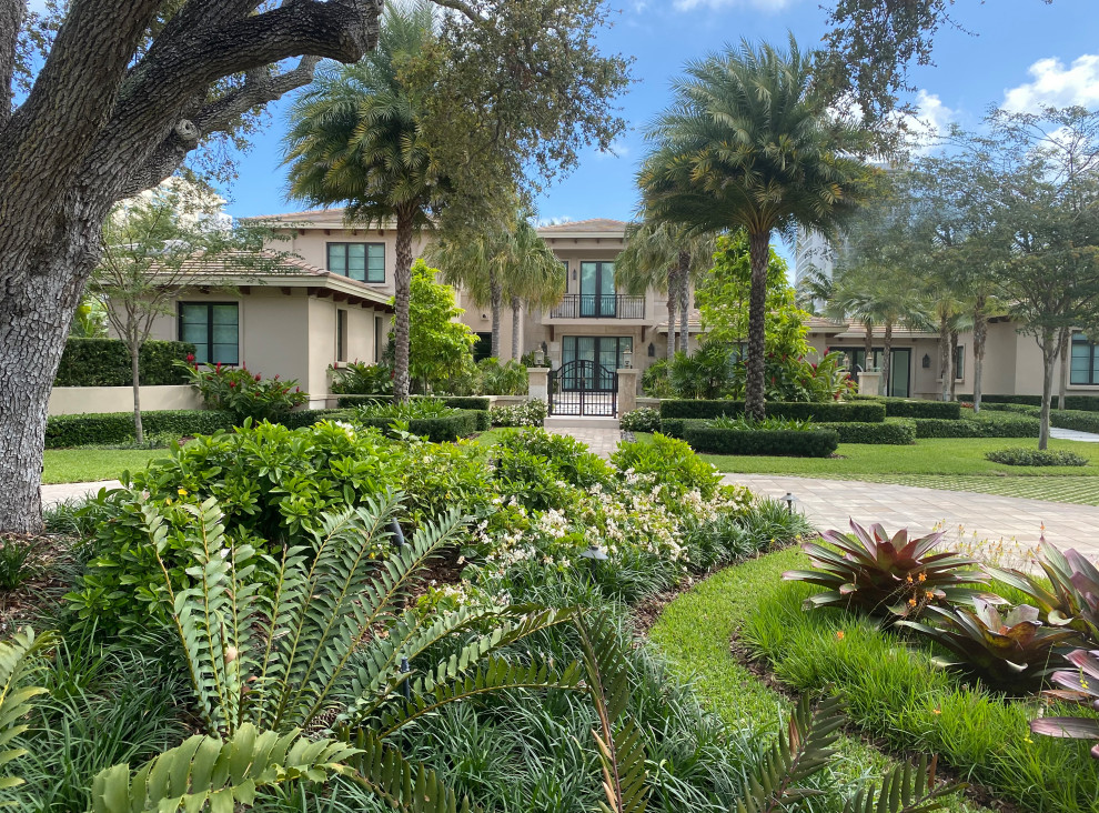 MIAMI BEACH PRIVATE RESIDENCE - Traditional - Landscape - Miami - by ...