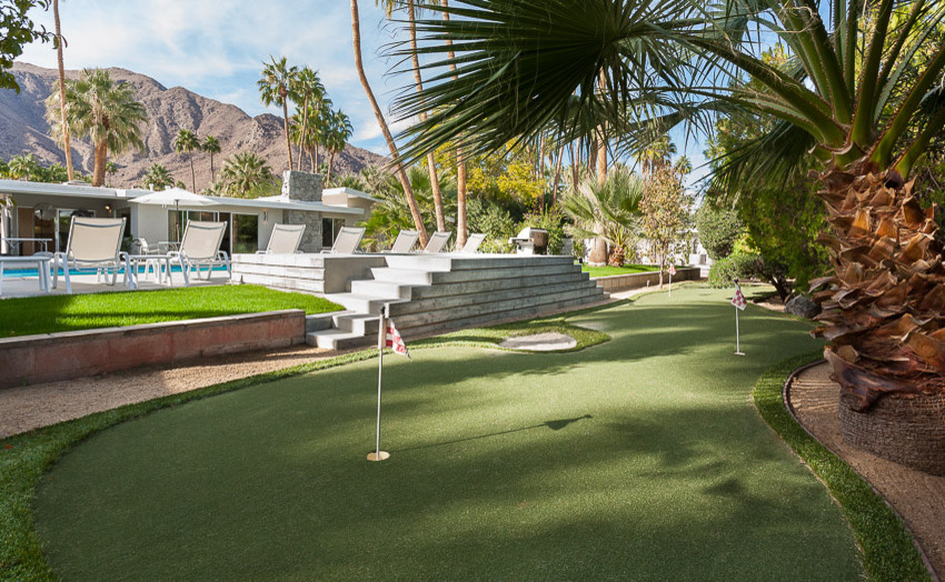 Mid-Century Garten in Los Angeles