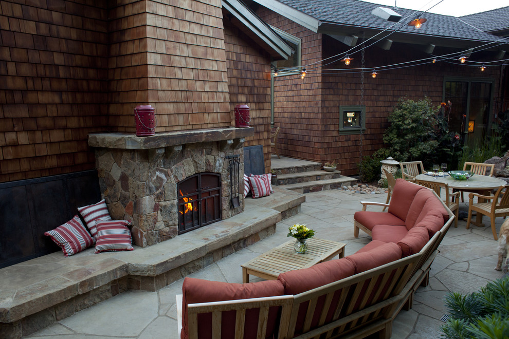 Example of an island style patio design in San Francisco