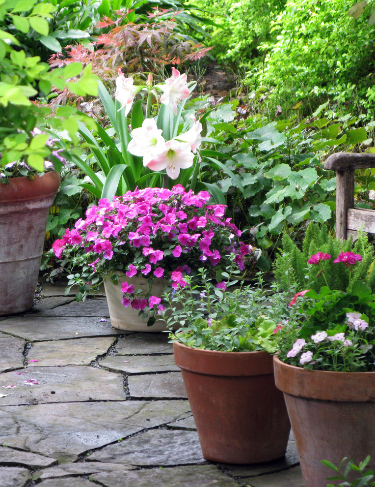 Immagine di un giardino tradizionale