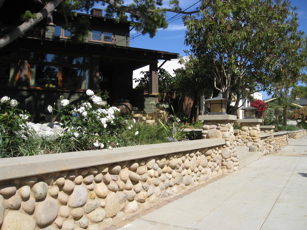 This is an example of a craftsman landscaping in San Diego.