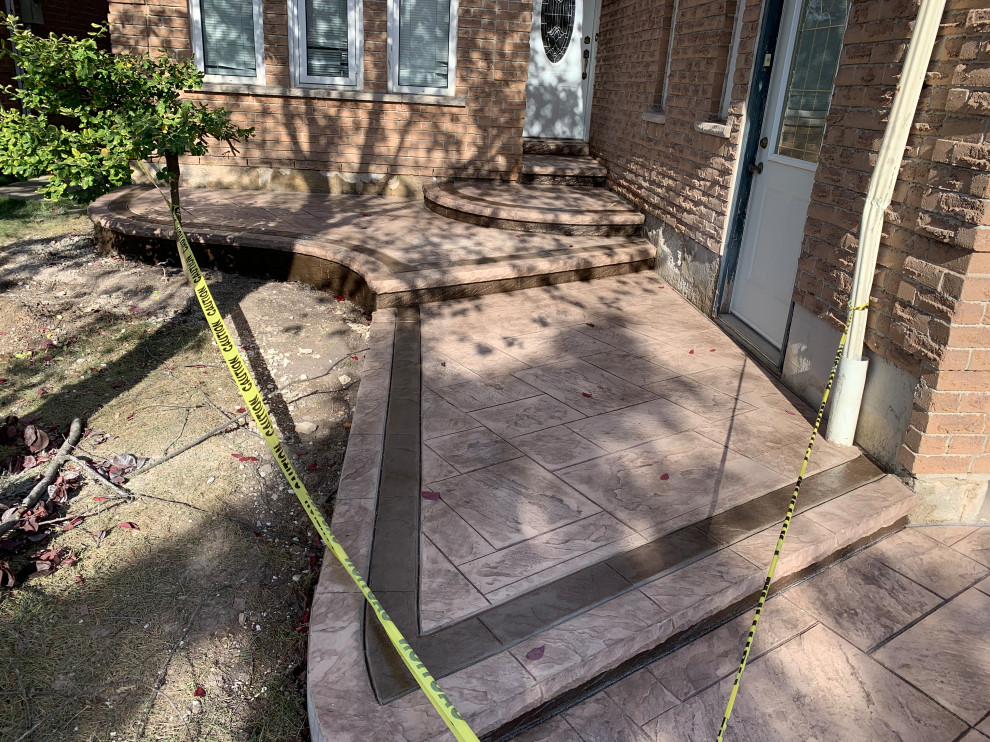 Mississauga driveway and porch Modern Landscape Toronto by Nexa