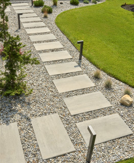 75 Concrete Paver Walkway Ideas You'Ll Love - May, 2023 | Houzz