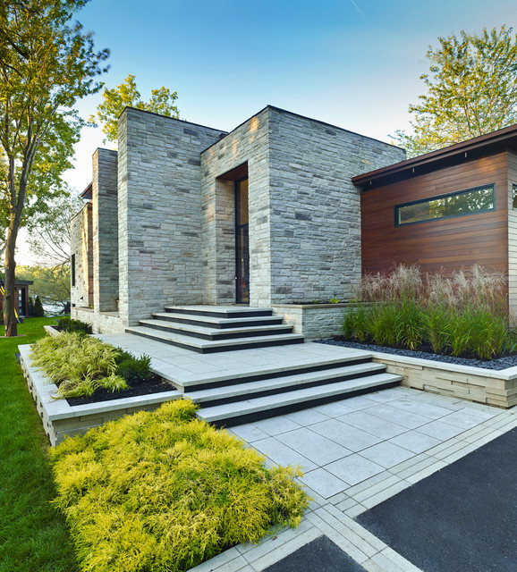 Modern Curb Appeal - Moderno - Giardino - Altro | Houzz