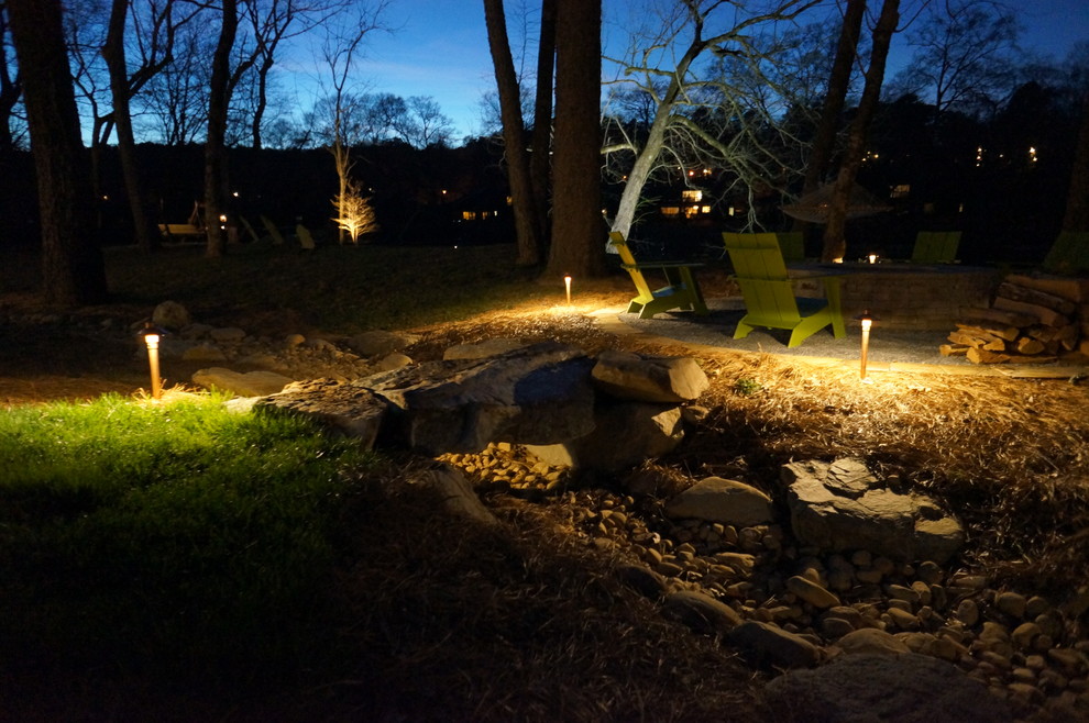 Modern Home in Roswell, GA Traditional Landscape Atlanta by