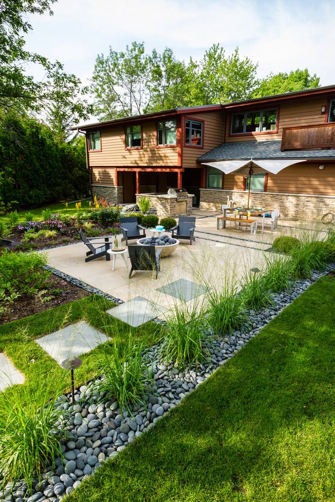 Modern Landscapes Landscape Milwaukee by Ginkgo Leaf Studio Houzz