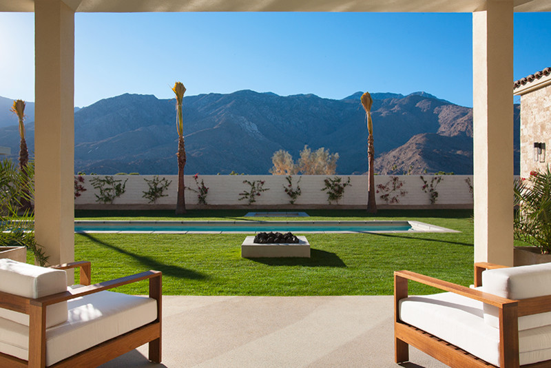 Modern Villa Monte Soreno Palm Springs, CA Contemporary Garden