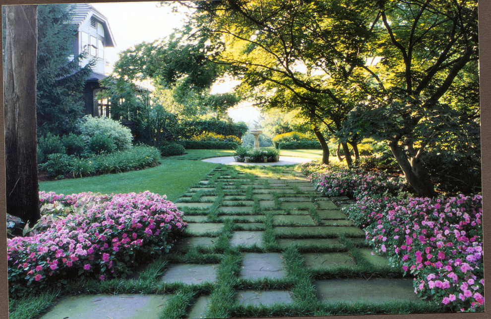 Esempio di un giardino classico