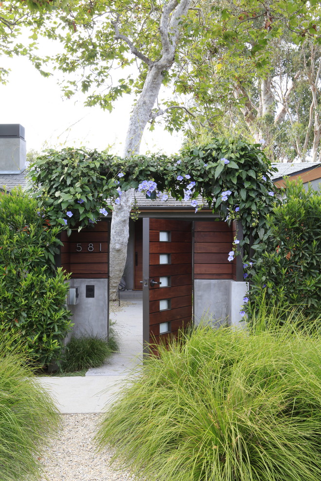 Contemporary garden in Los Angeles.