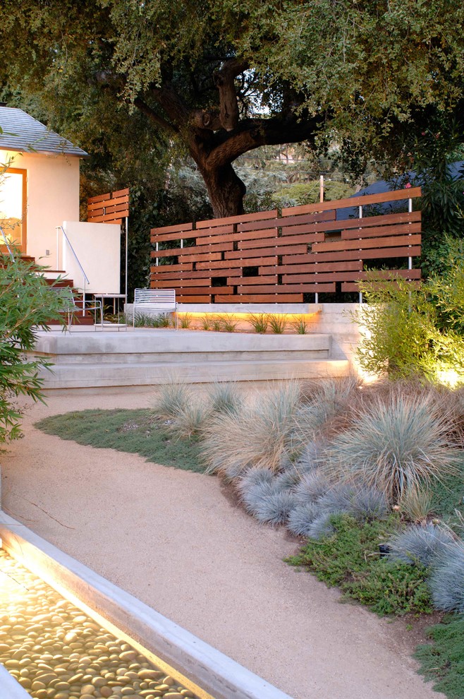 Inspiration pour un jardin minimaliste.