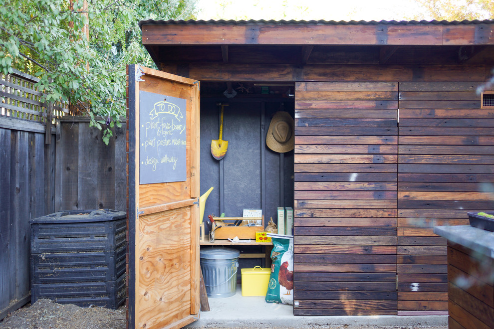 Retro Garten in San Francisco