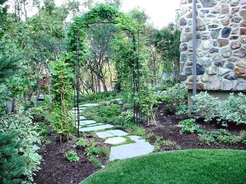 Exempel på en klassisk trädgård
