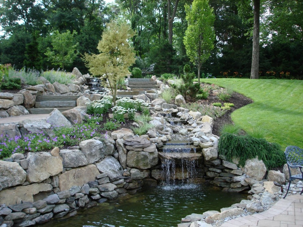 Idee per un giardino tradizionale con fontane