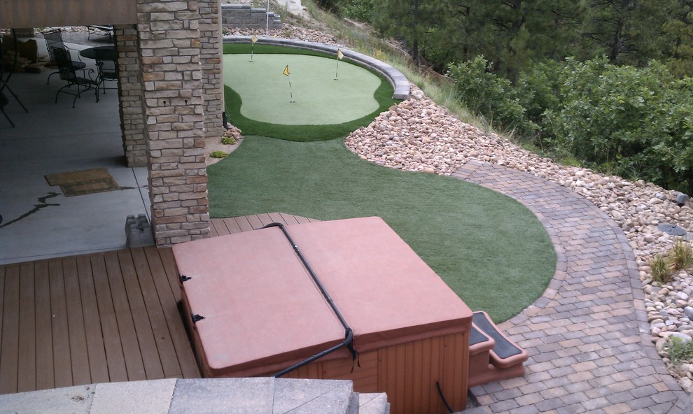 Newell Traditional Landscape Denver by Renovations Landscaping