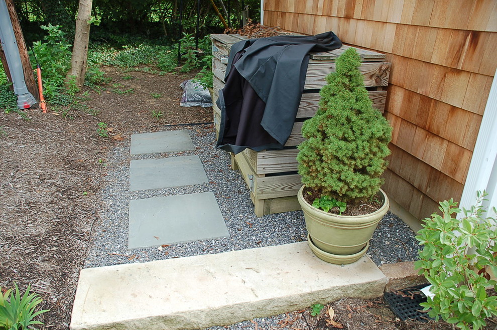 Idee per un giardino tradizionale con pavimentazioni in pietra naturale