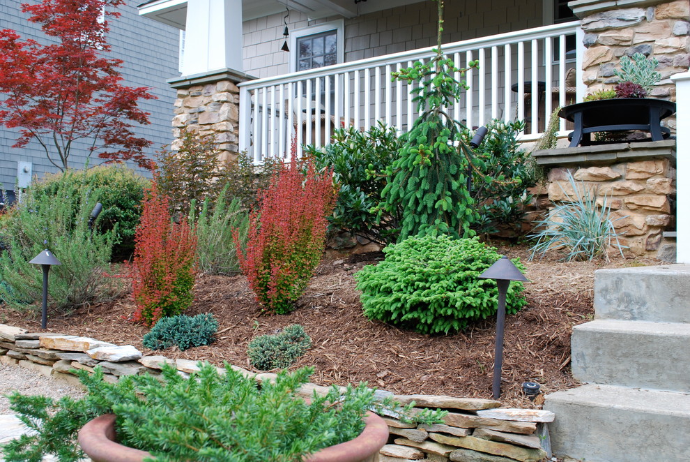 Design ideas for a contemporary landscaping in Charlotte.
