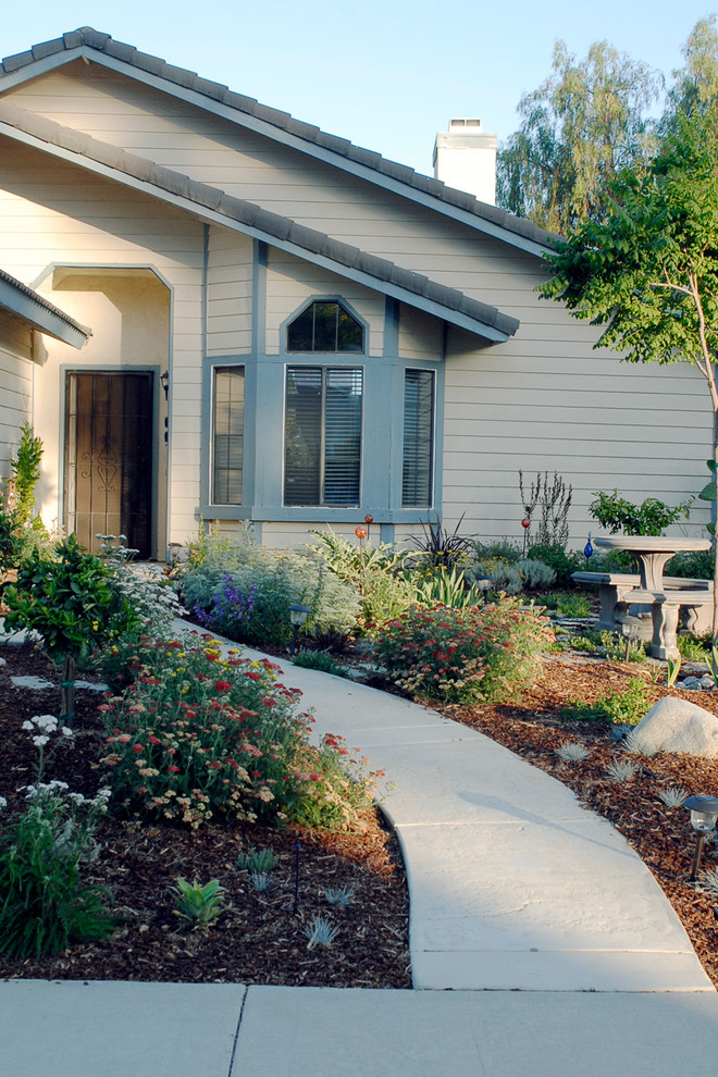 No Lawn Suburban Front Yard - Eclectic - Landscape - Other - by