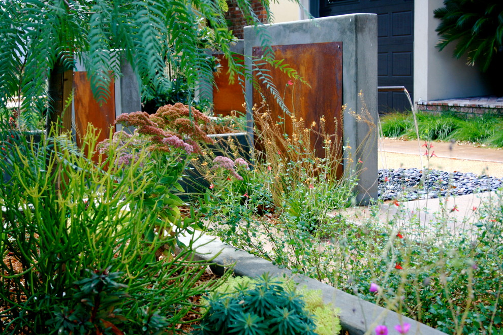 Immagine di un giardino xeriscape design davanti casa