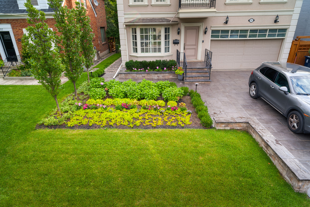 North York Front Yard Makeover - Eclectic - Landscape - Toronto - by ...