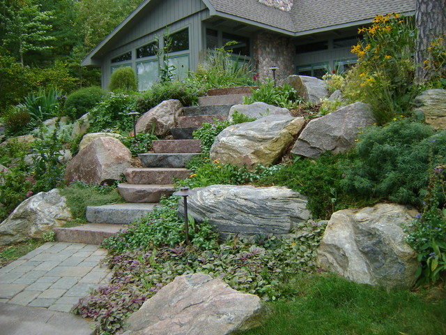 custom landscaping eagle river