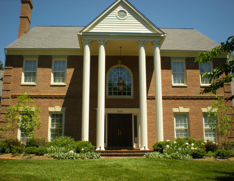 Not So Formal Front Garden Contemporary Landscape DC Metro by