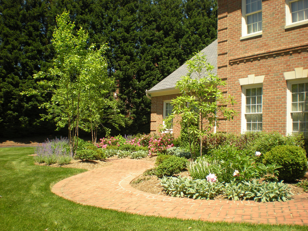 Not So Formal Front Garden Contemporary Landscape DC Metro by