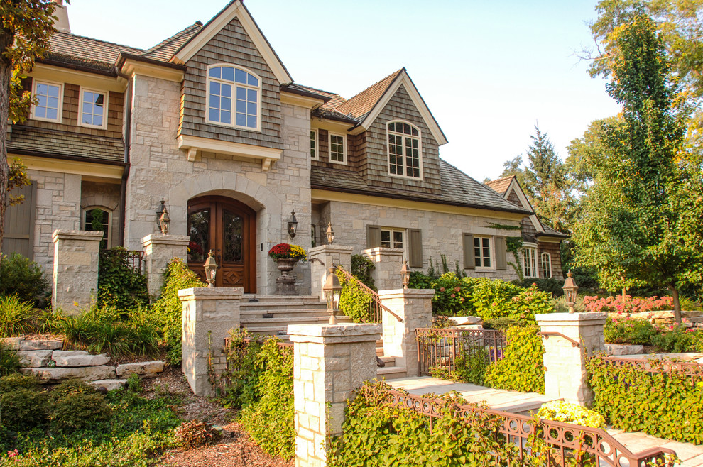 Oakfield Country Manor Landscape Chicago by EdenValders Stone