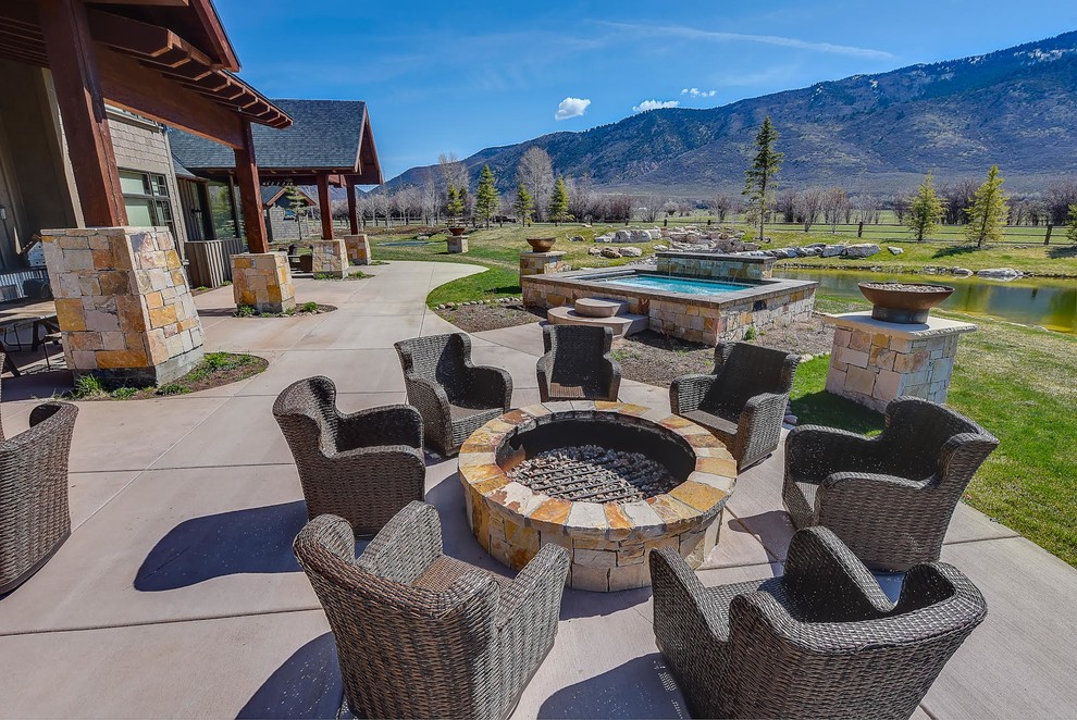 Oakley Craftsman Patio Salt Lake City by Deep Blue Pools & Spas